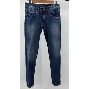 Pepe Jeans London Slim Tapered Jeans Blue Stretch Denim ALGE Vapour